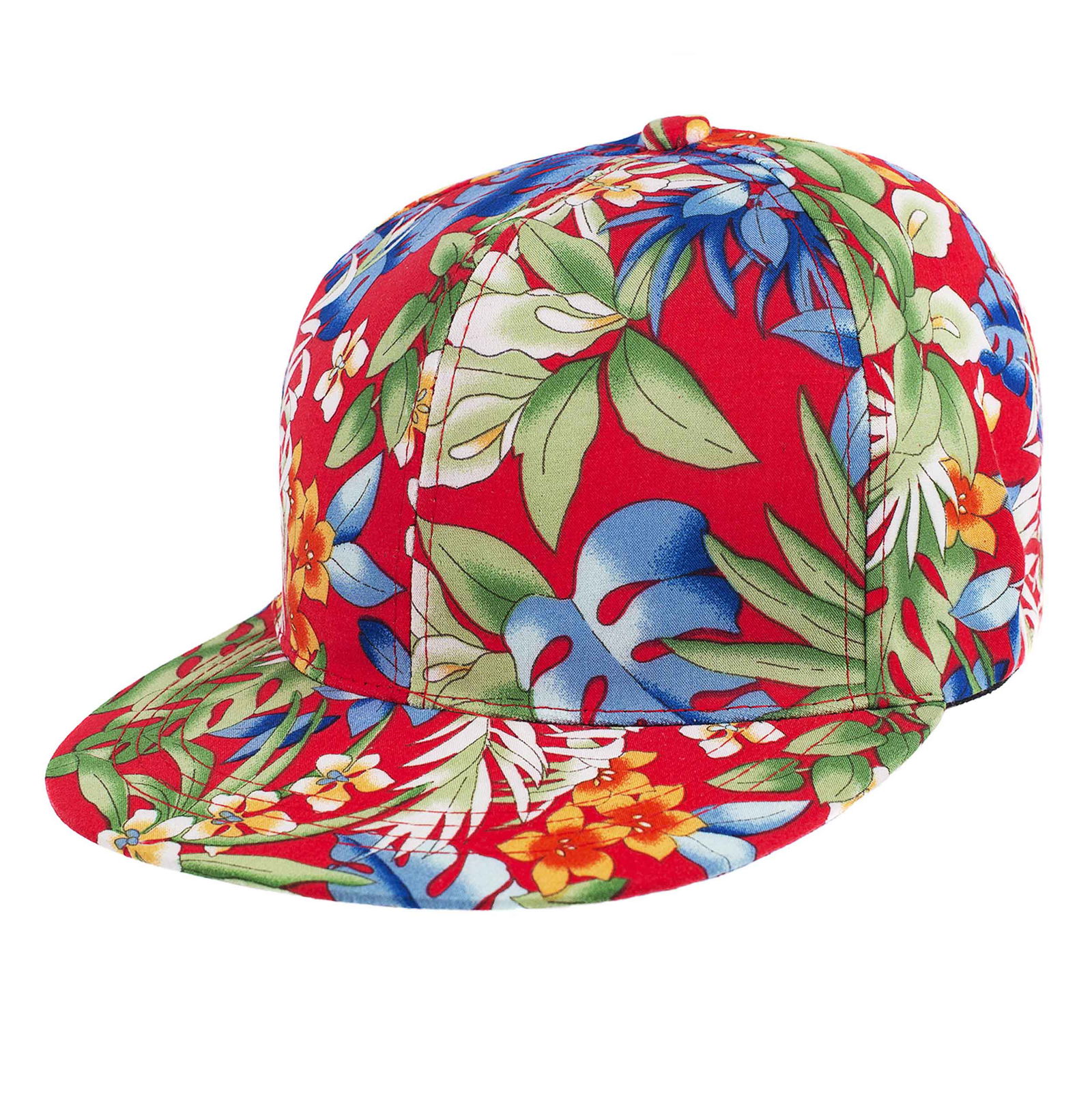 Gorra visera plana estampa floreados surtidos