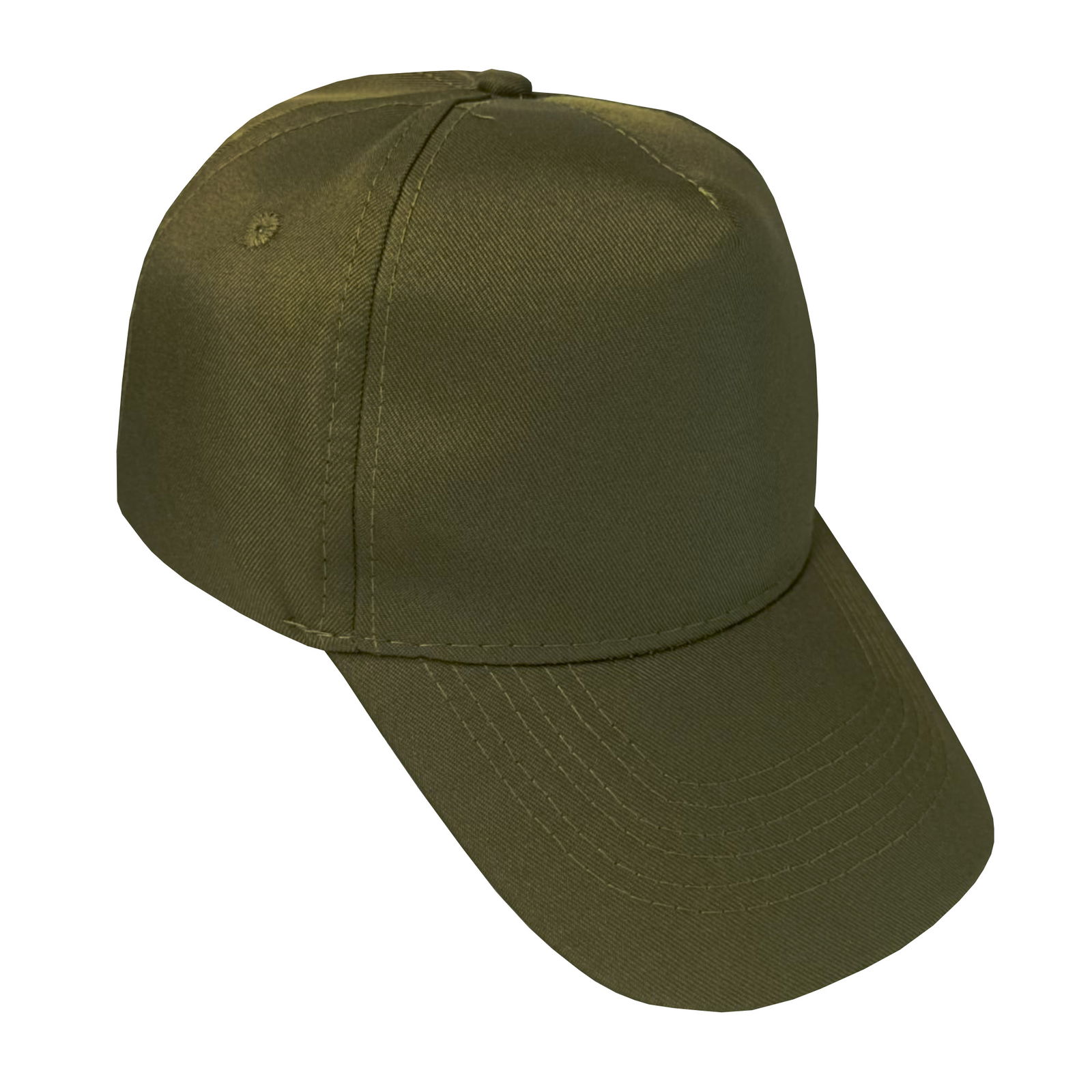 Gorra  gajos visera curva verde oliva