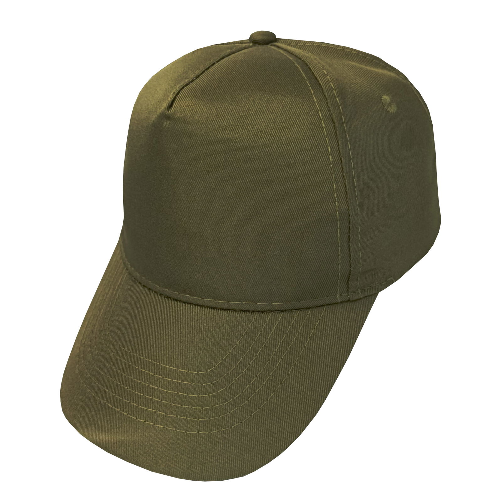 Gorra  gajos visera curva verde oliva