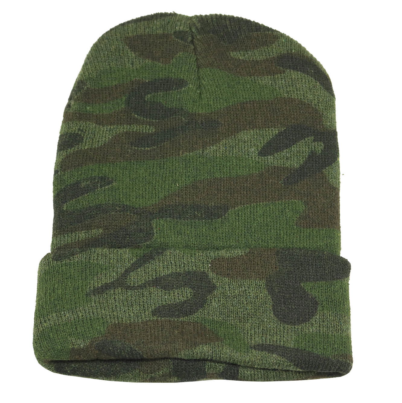 GORRO DE ACRILICO CAMUFLADO CON PUÑO