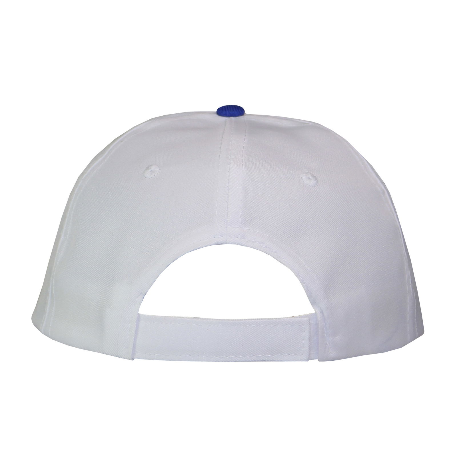 GORRA 5 GAJOS VISERA CURVA COPA BLANCA