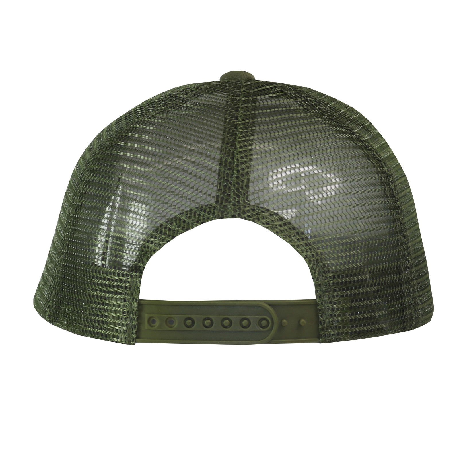 TRUCKER VISERA CURVA ADULTO OLIVA 