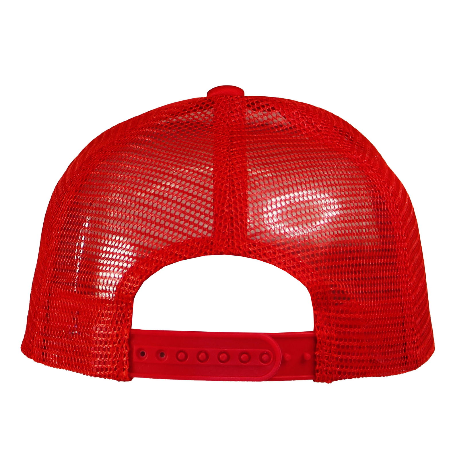 TRUCKER VISERA CURVA ADULTO ROJA