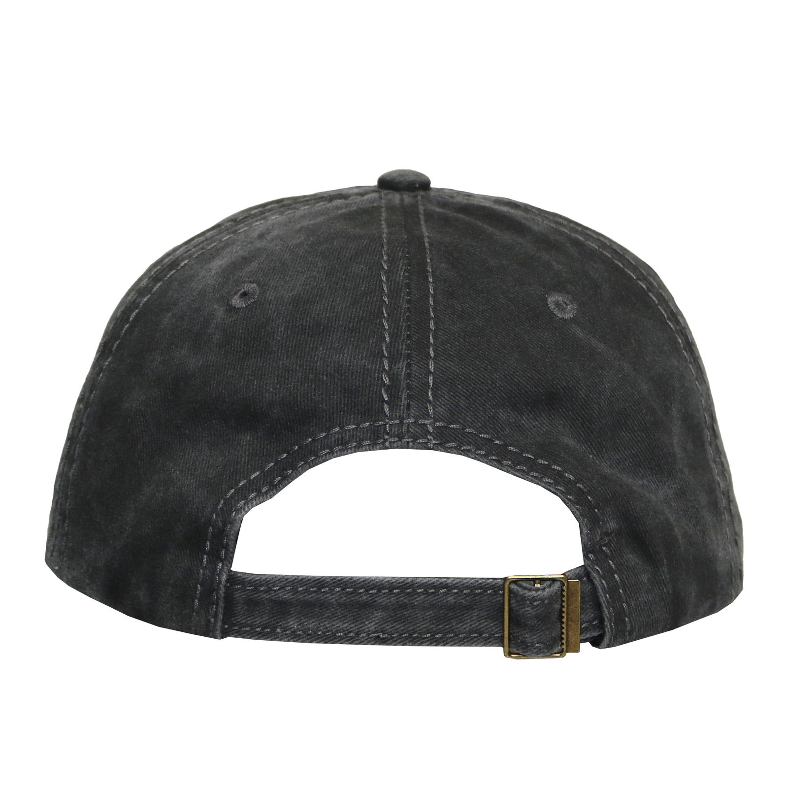 Gorra de adulto tipo polo pigmentado negro.