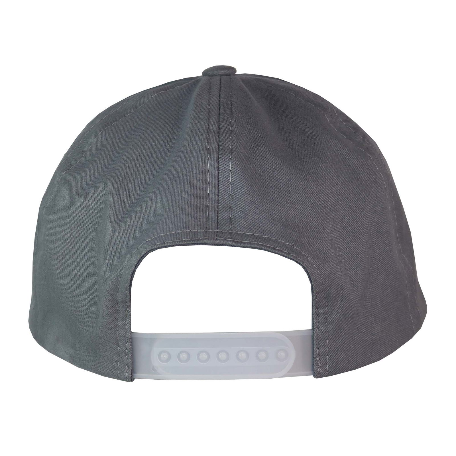 Gorra 5 paneles de gabardina con visera curva 