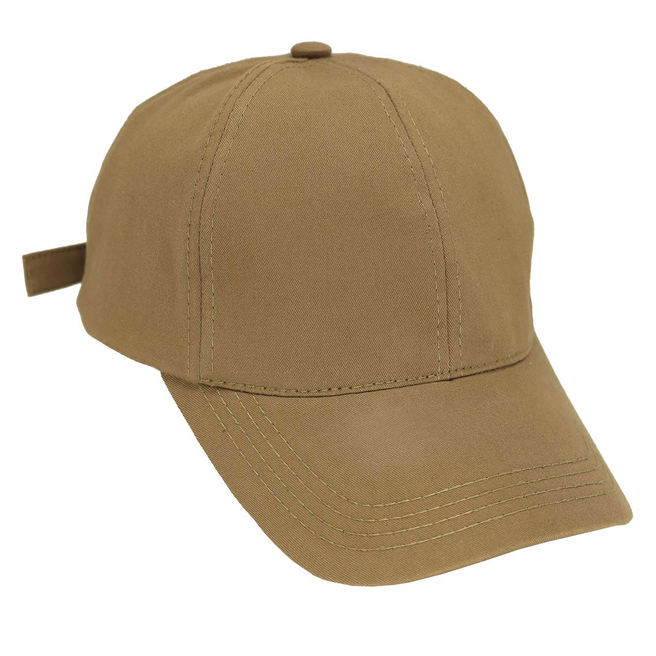 Gorra de adulto visera curva ajuste de hebilla