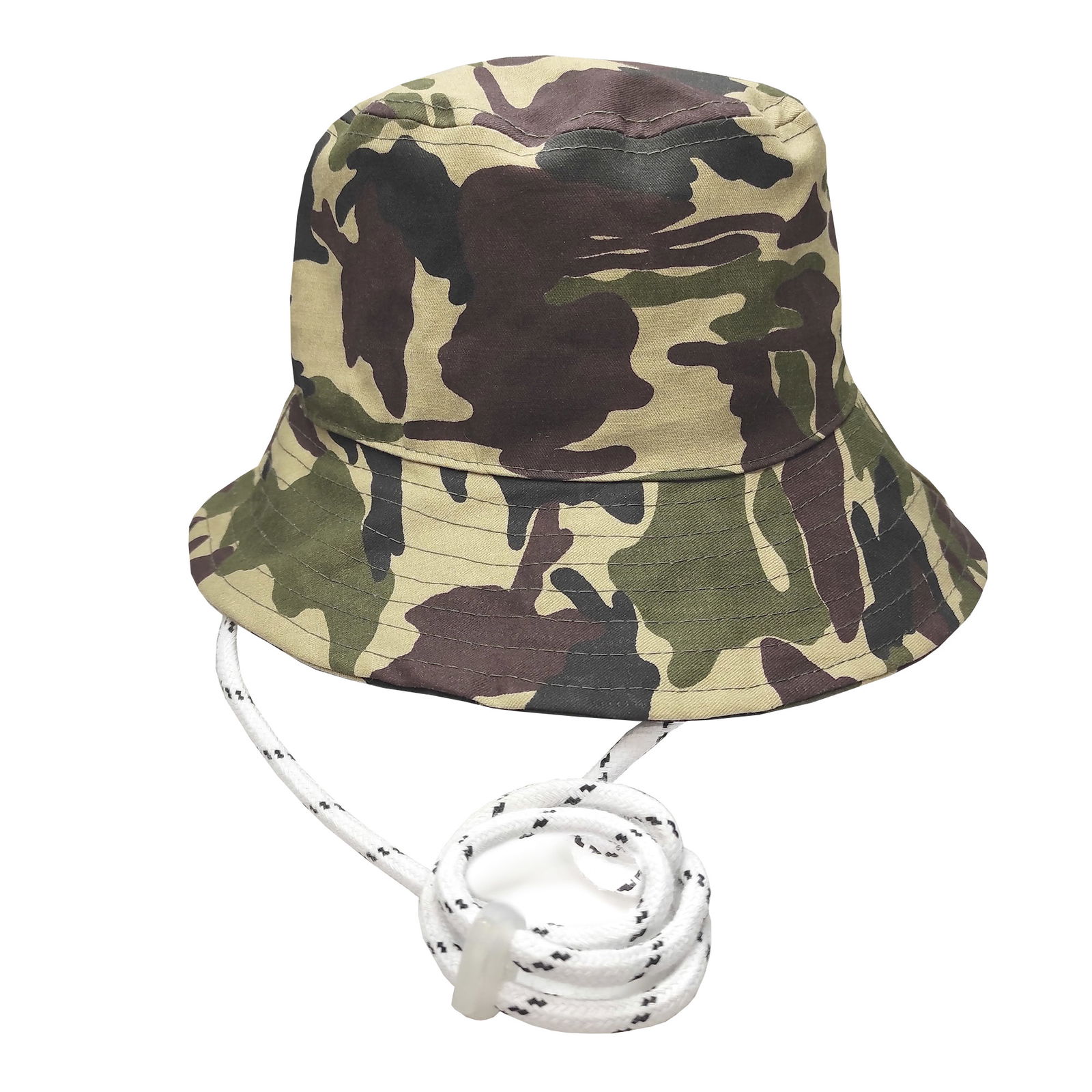 Boonie hats de gabardina estampada.