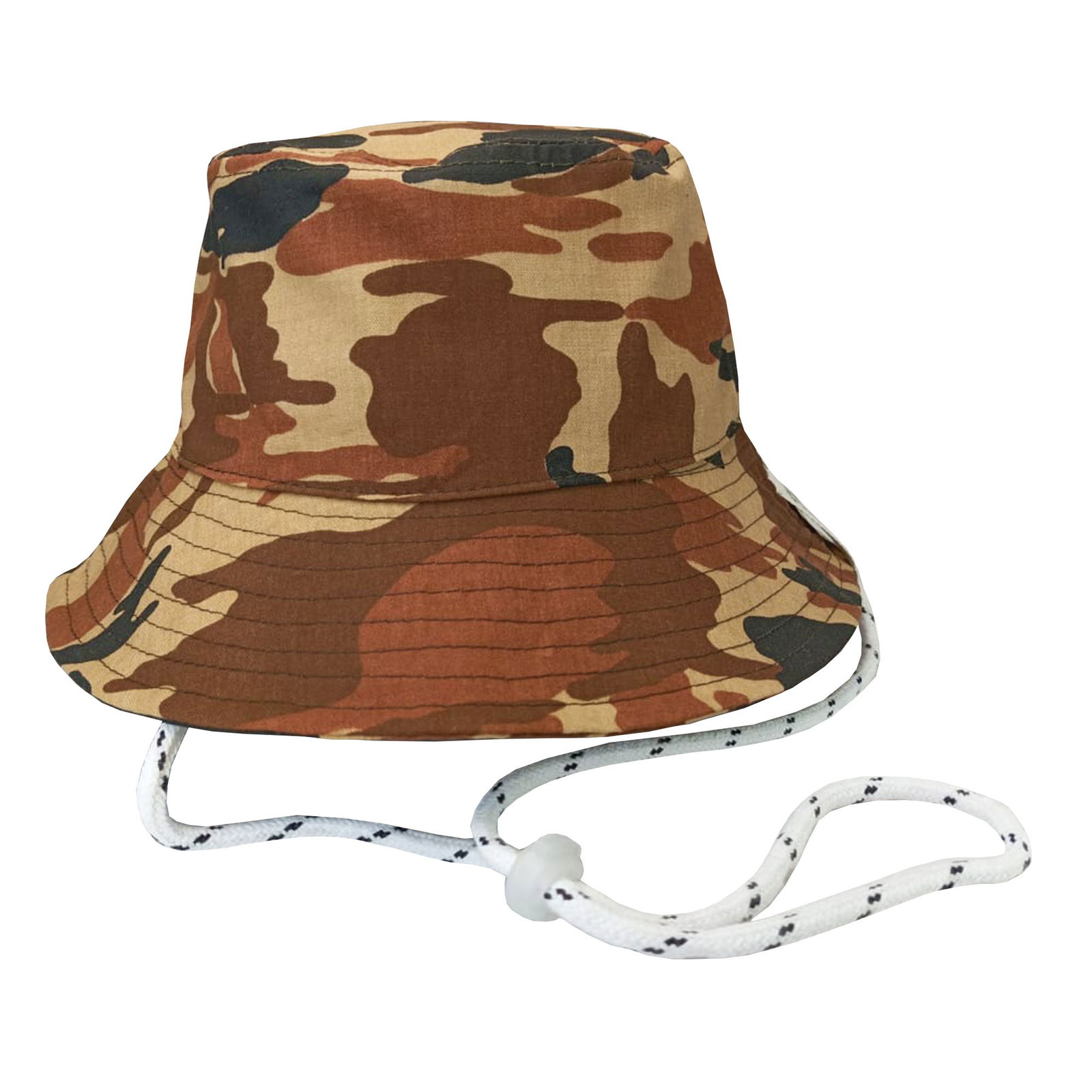 Boonie hats de gabardina estampada