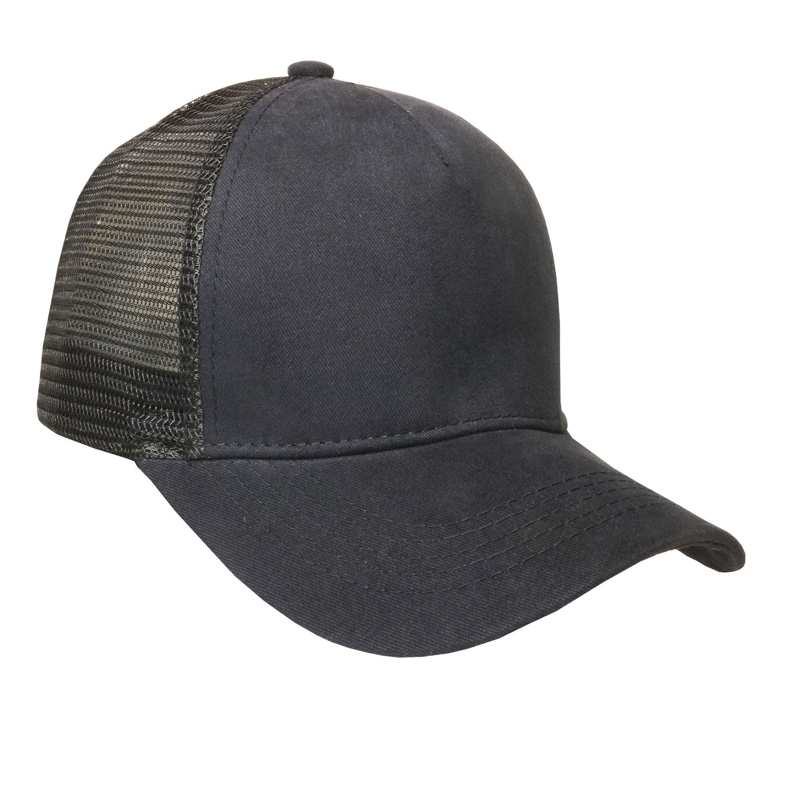 Gorra trucker de adulto visera curva.