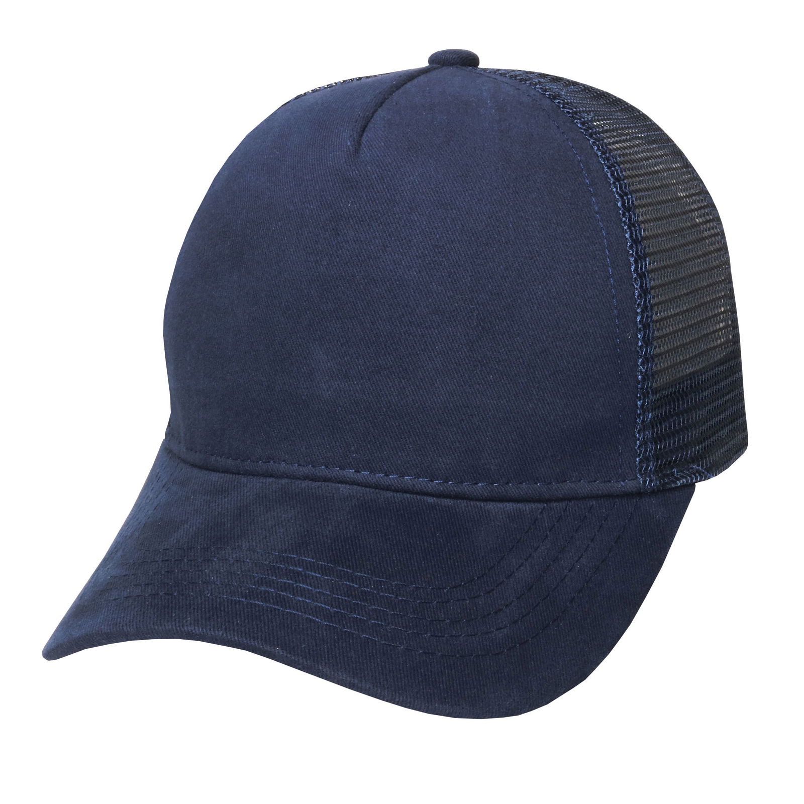 Gorra trucker de adulto visera curva. 