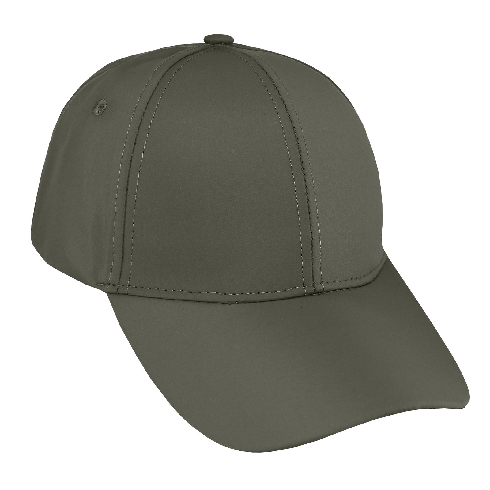 Gorra deportiva para adulto 6 gajos verde musgo - STOCK MENOR A 20 UNIDADES. 