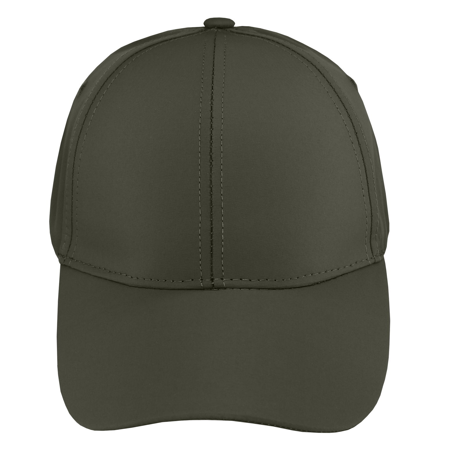 Gorra deportiva para adulto 6 gajos verde musgo - STOCK MENOR A 20 UNIDADES. 