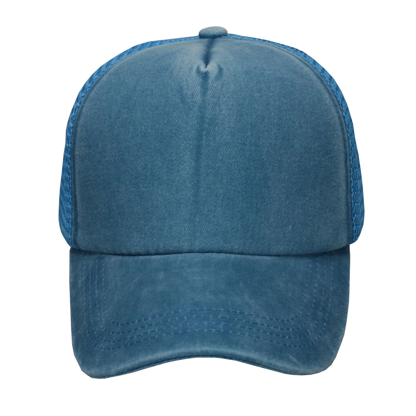 Gorra de adulto trucker pigmentada visera curva 