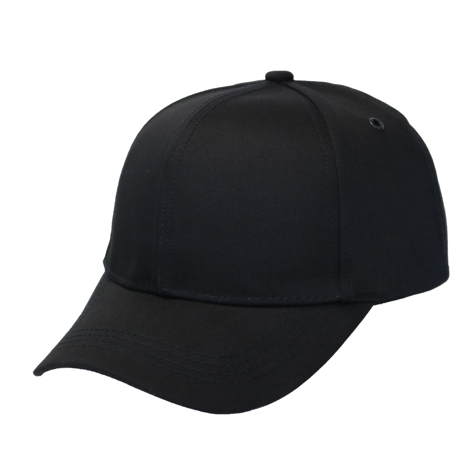 Gorra sport visera curva, unisex negra.