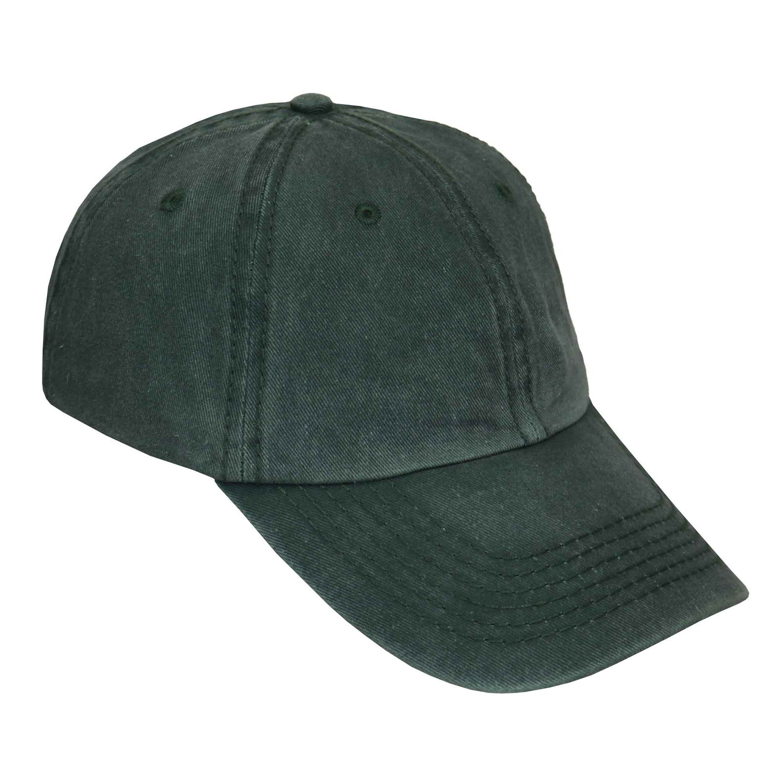 Gorra de adulto tipo polo pigmentado verde botella