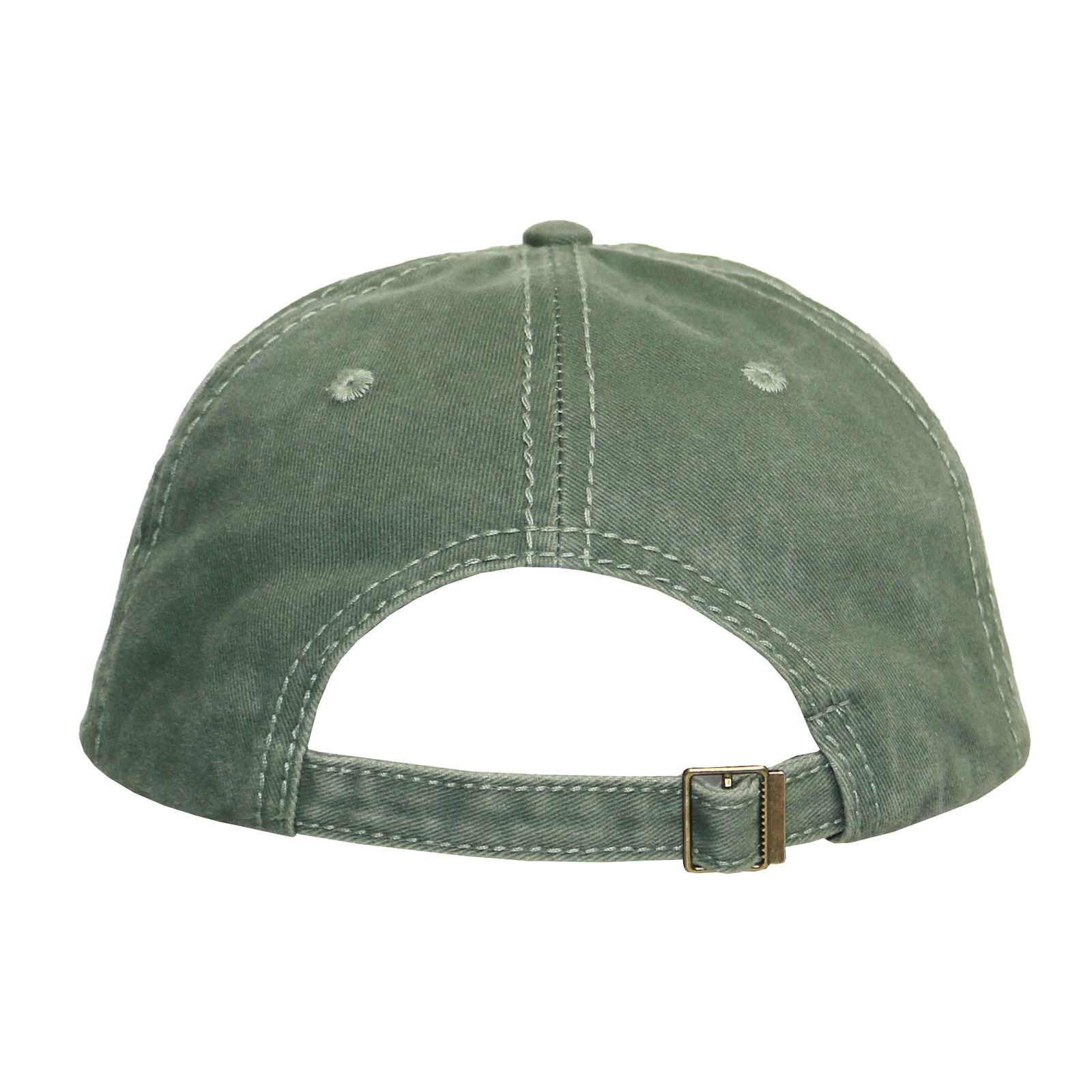 Gorra de adulto tipo polo pigmentado verde musgo 