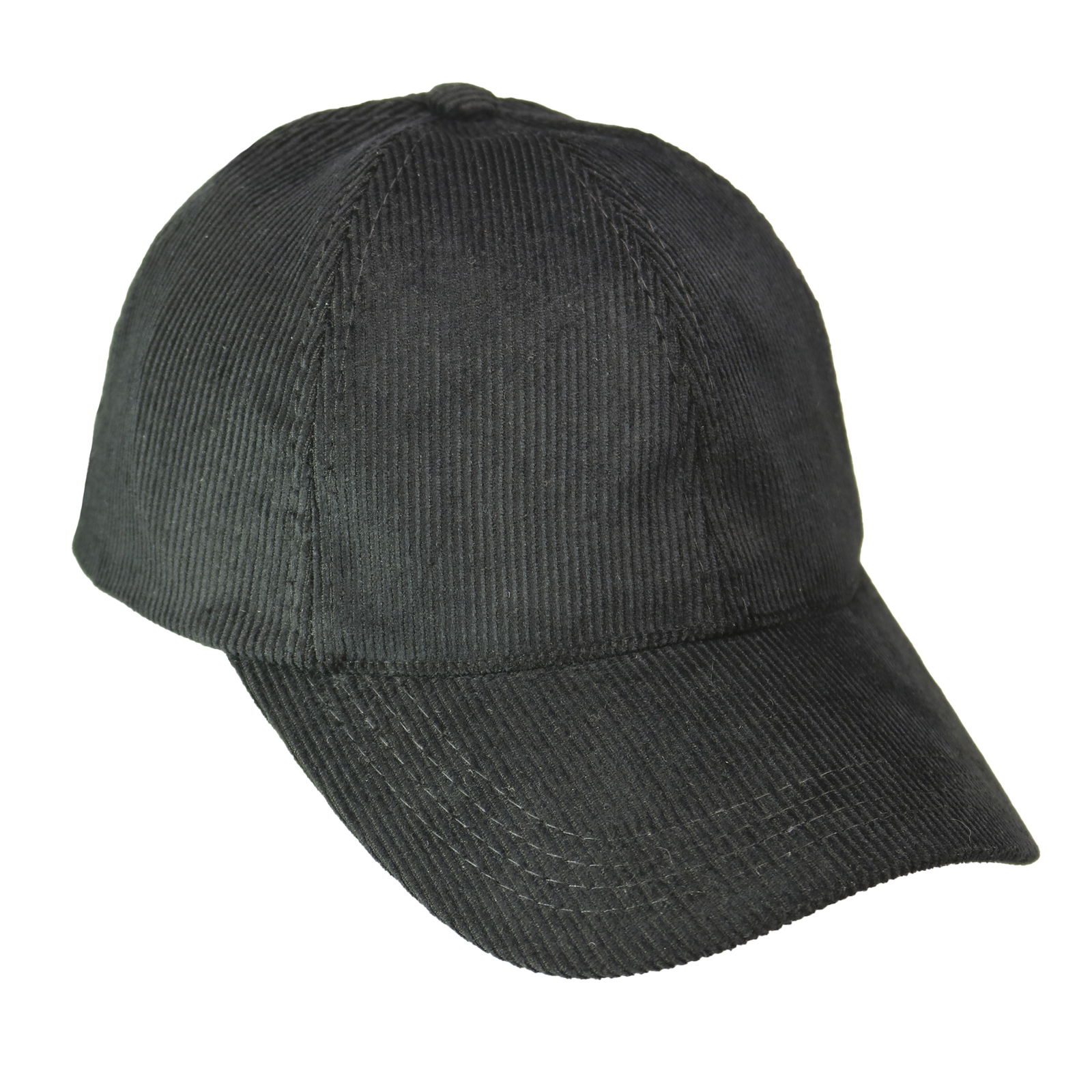 Gorra de adulto visera curva en corderoy