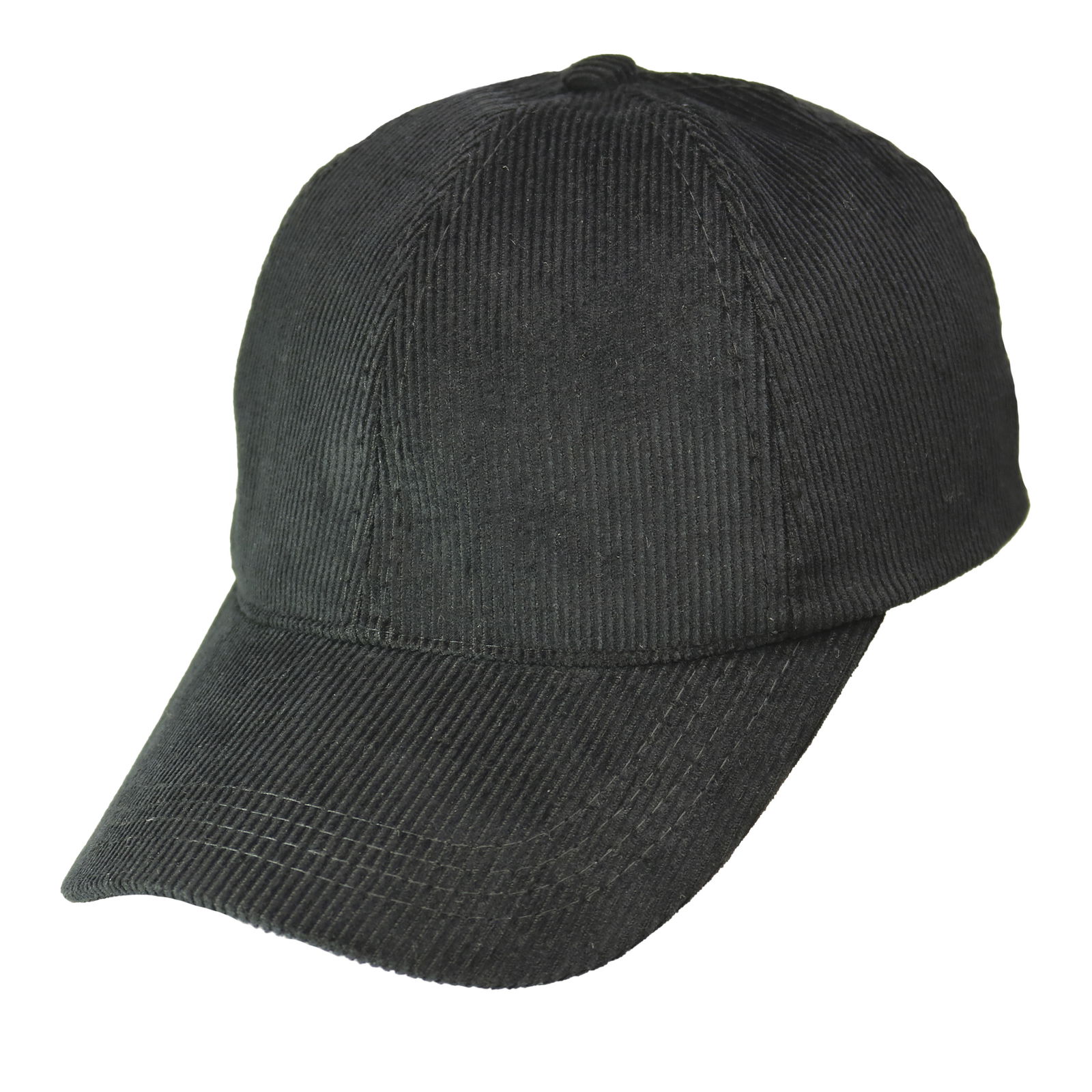 Gorra de adulto visera curva en corderoy
