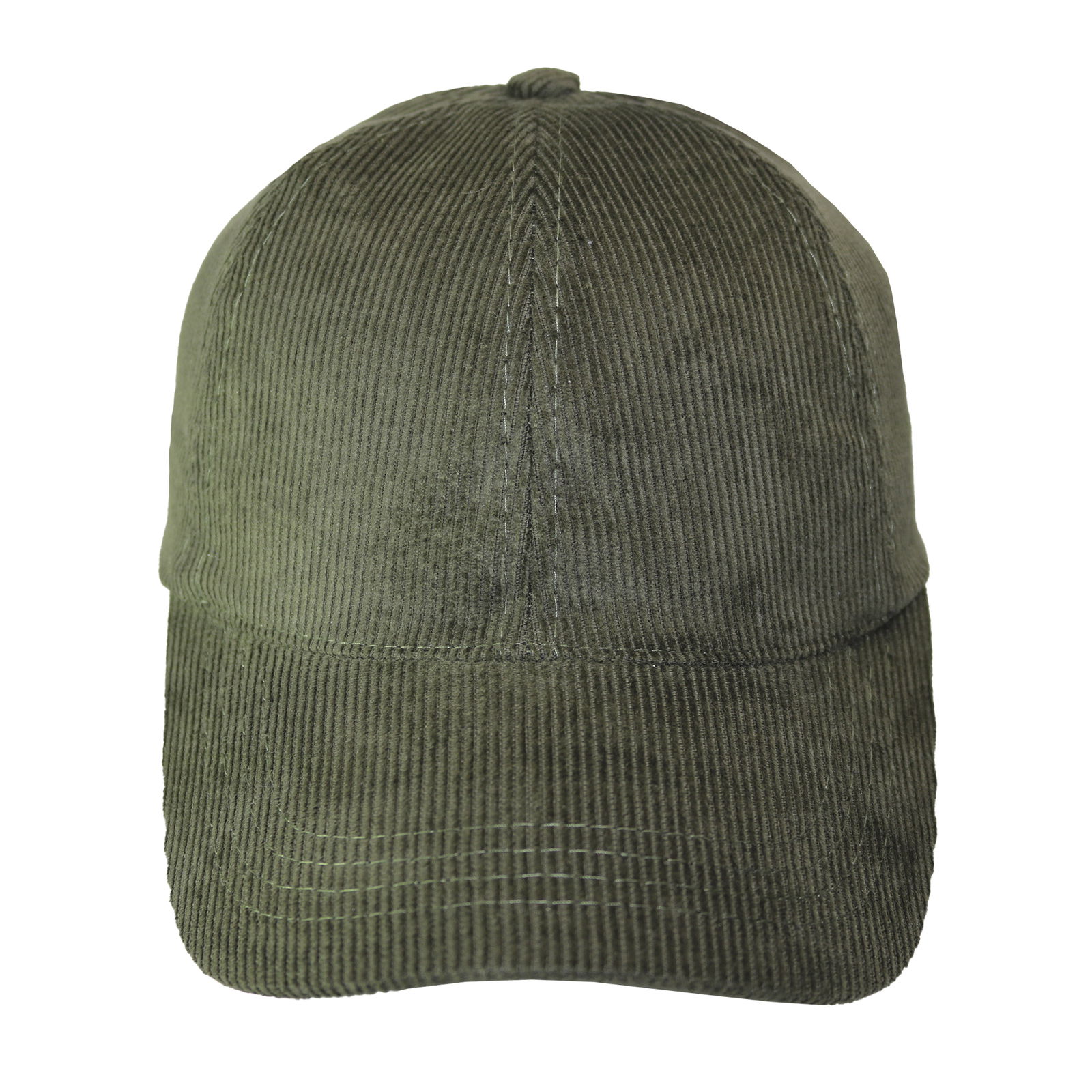 Gorra de adulto visera curva en corderoy 