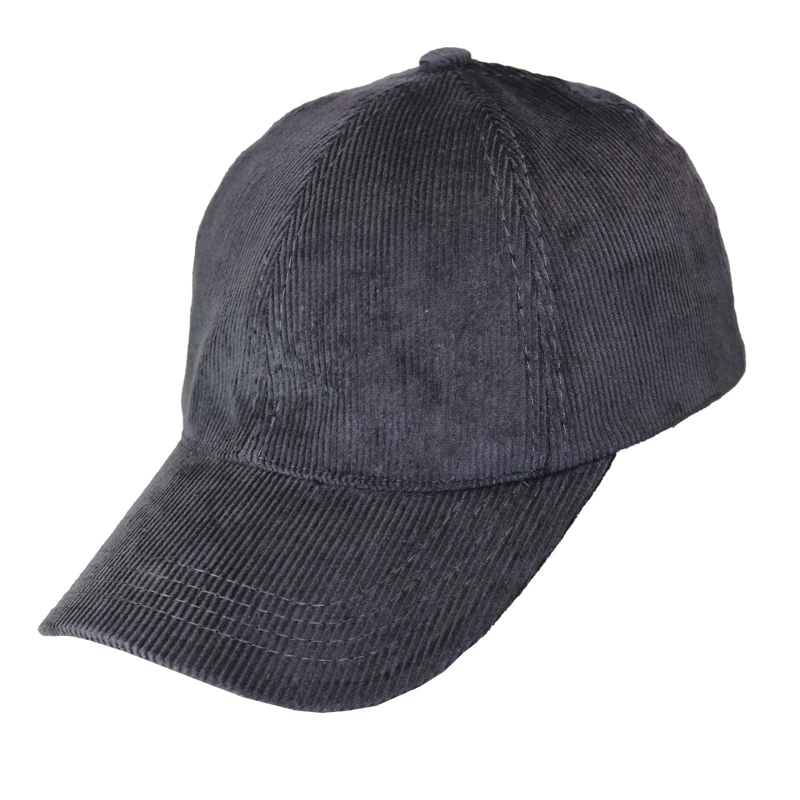 Gorra de adulto visera curva en corderoy 