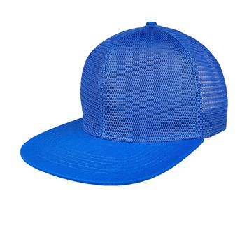 Gorra de adulto visera plana copa de red 