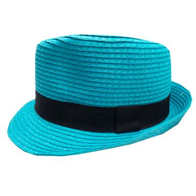 FEDORA UNISEX CON GUARDA NEGRA