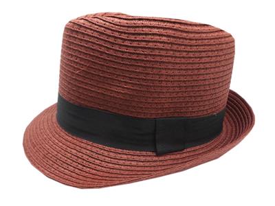 FEDORA UNISEX CON GUARDA NEGRA