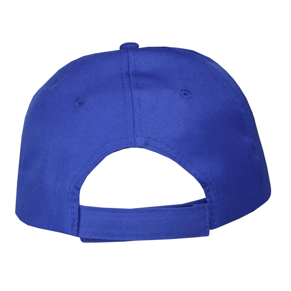 GORRA 5 GAJOS VISERA CURVA CON FRENTE BLANCO