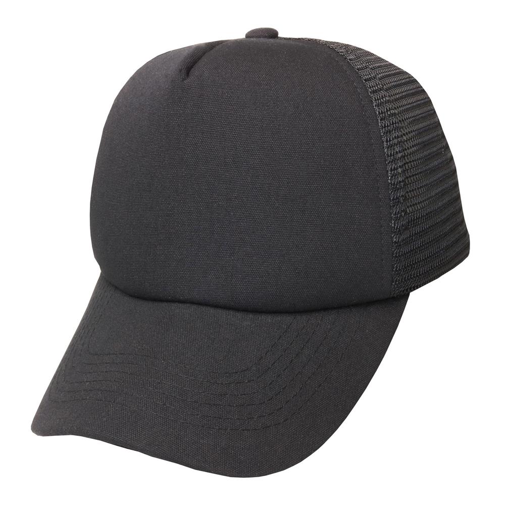 Gorra trucker microcanvas de adulto visera curva