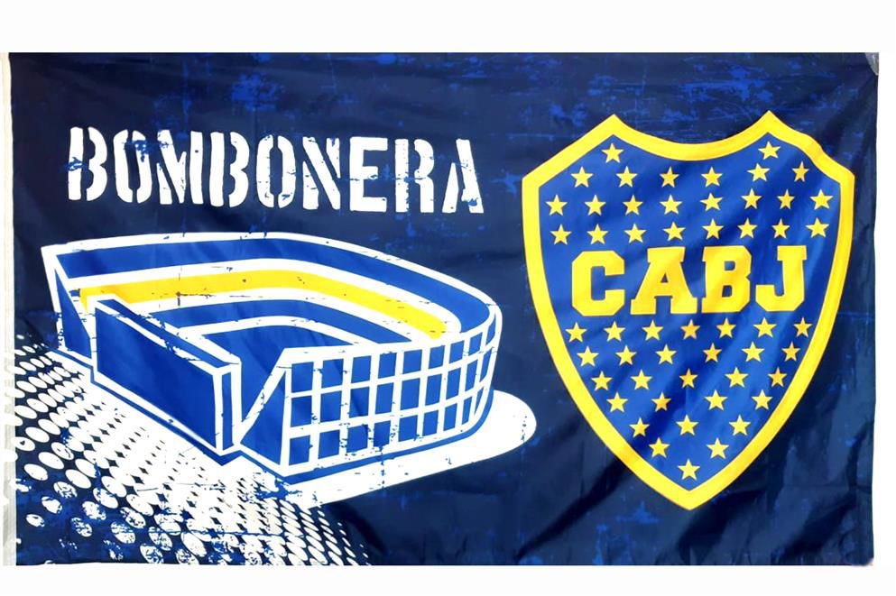 Bandera 120x194cm Producto Oficial Club Atlético Boca Juniors