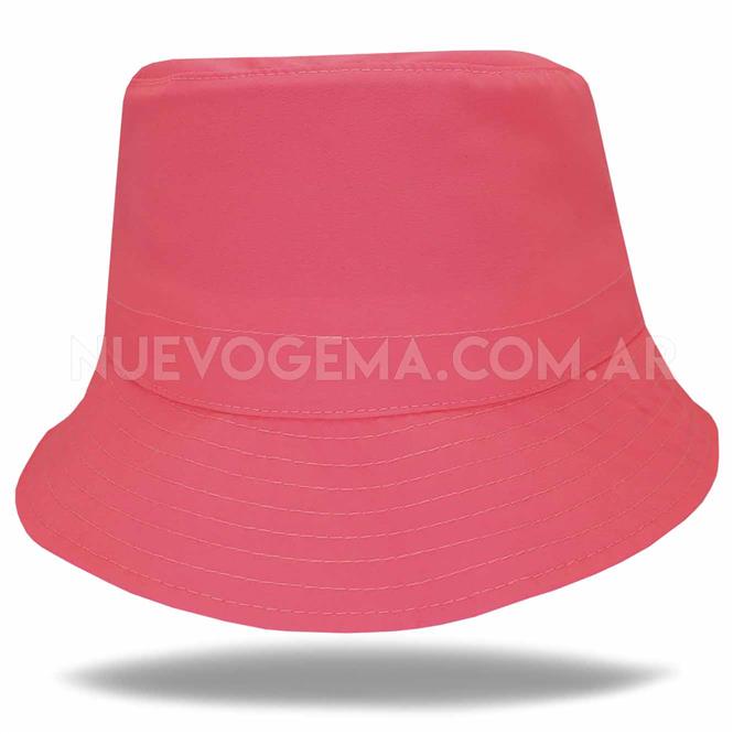 Sombrero piluso de adulto en rosa fluo