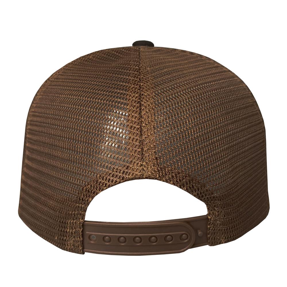 Gorra trucker microcanvas de adulto visera curva.