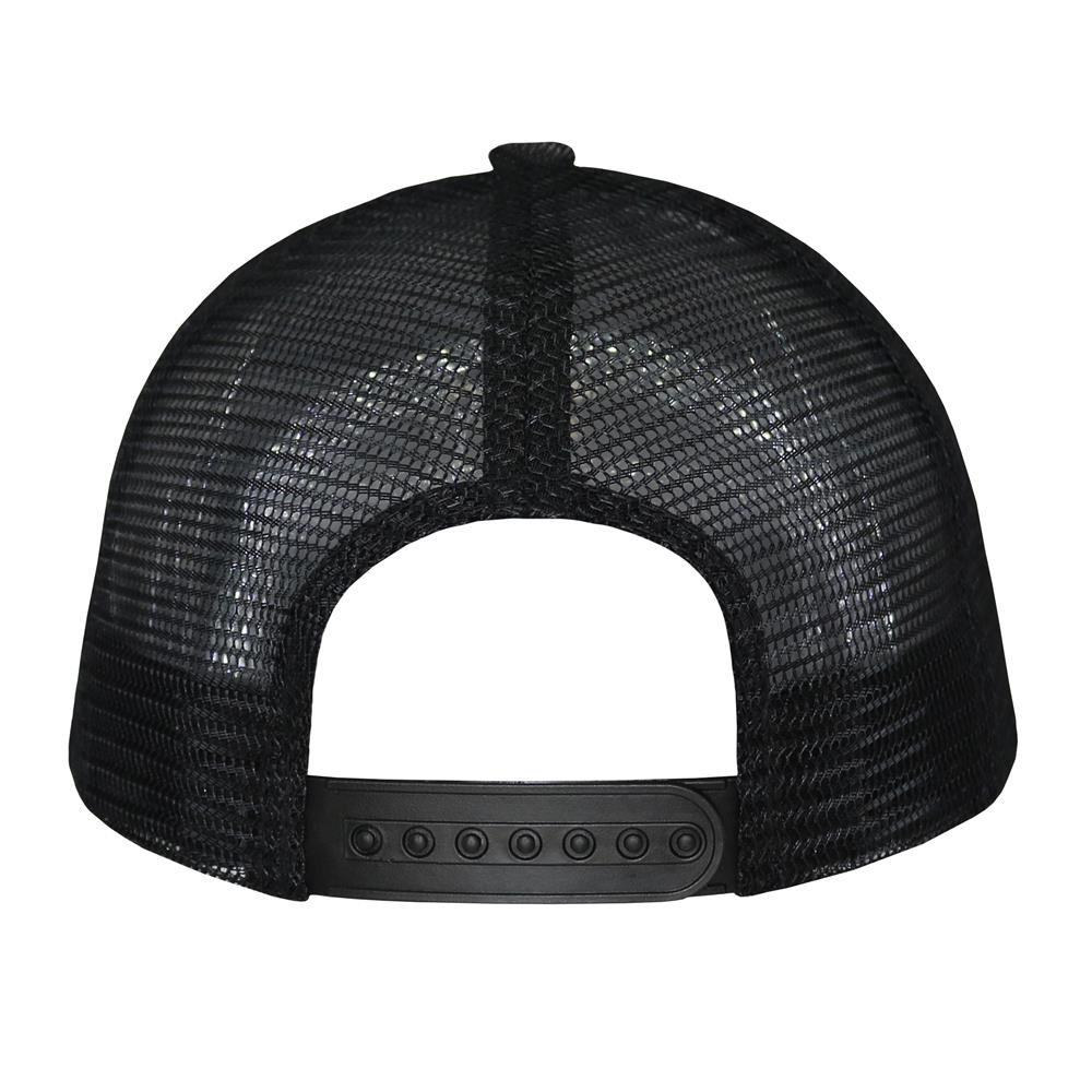 Gorra trucker de adulto en jean negro