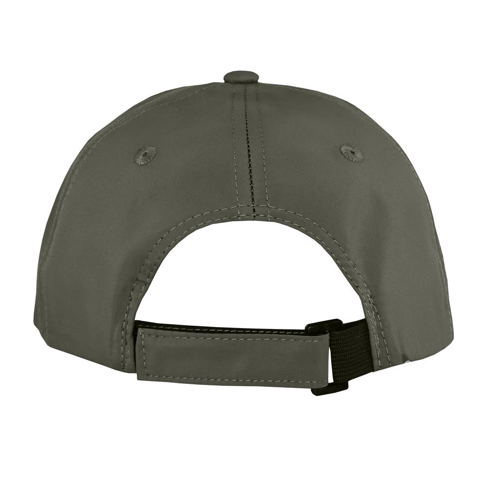 Gorra deportiva para adulto 6 gajos verde musgo - STOCK MENOR A 20 UNIDADES. 