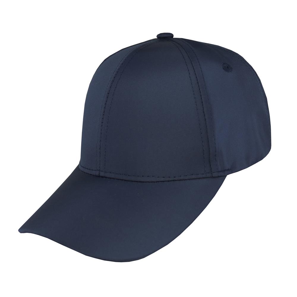 Gorra deportiva para adulto 6 gajos azul marino