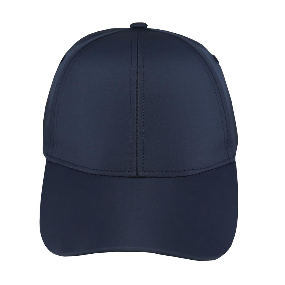 Gorra deportiva para adulto 6 gajos azul marino