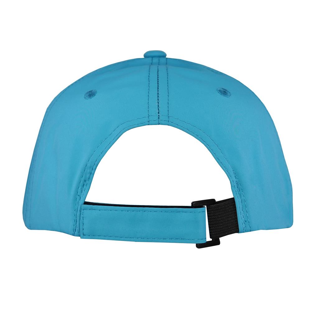 Gorra deportiva para adulto 6 gajos turquesa