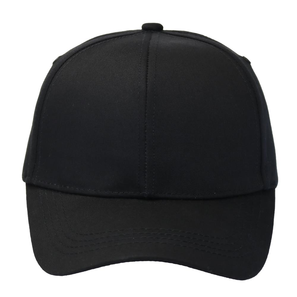 Gorra sport visera curva, unisex negra.