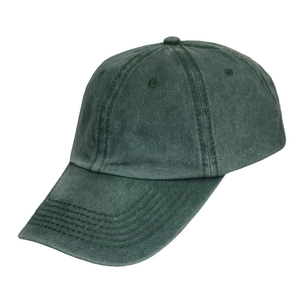 Gorra de adulto tipo polo pigmentado verde botella