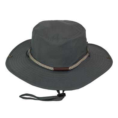 Sombrero australiano de taslon con cordon