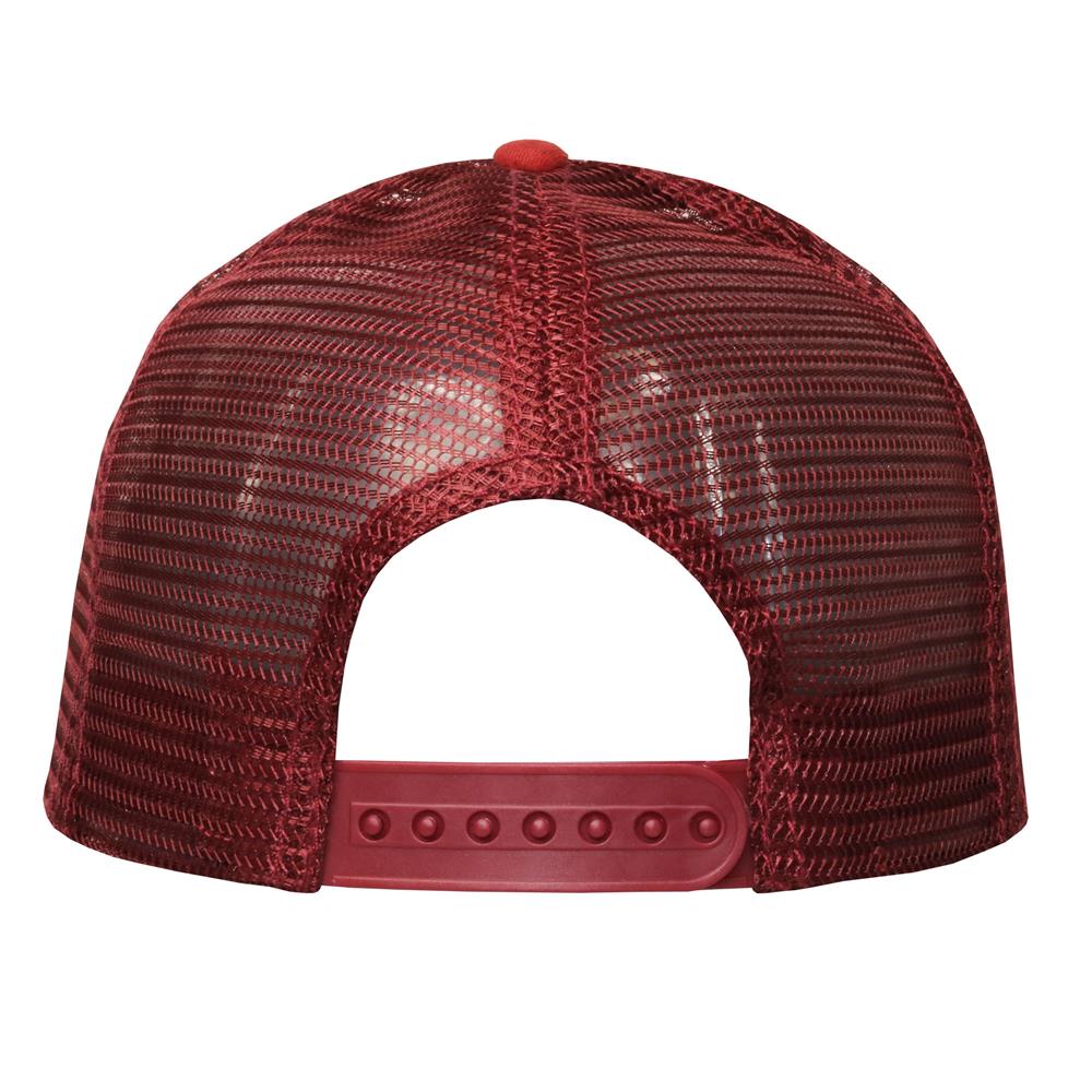 Gorra trucker de adulto visera curva bordo