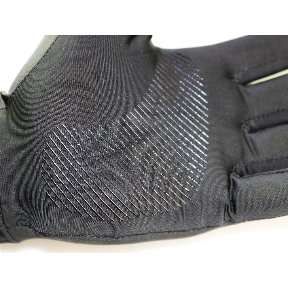 Guantes liner negro, tactil y antideslizante.