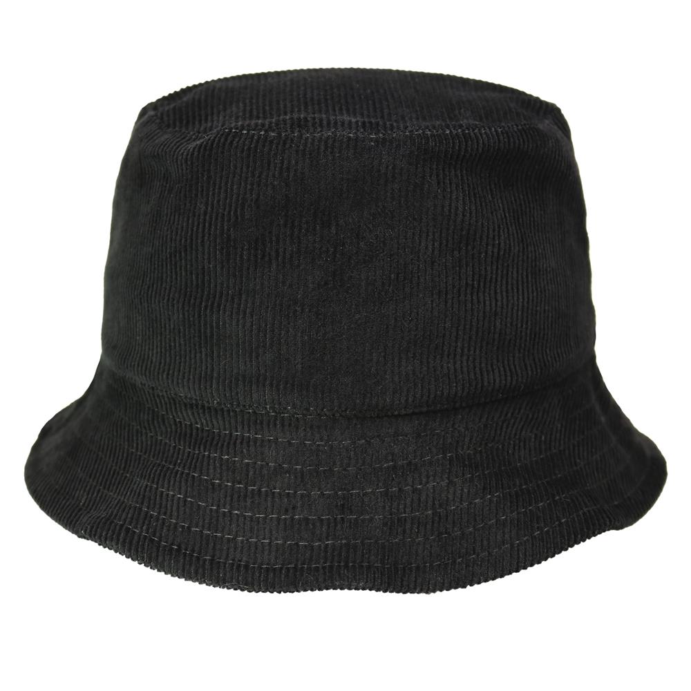 Piluso de corderoy básico con forrería negro.