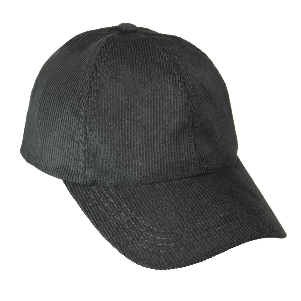 Gorra de adulto visera curva en corderoy