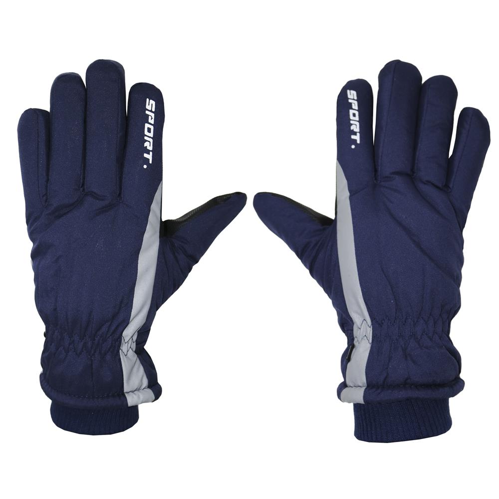 Guantes de ski caballero azul