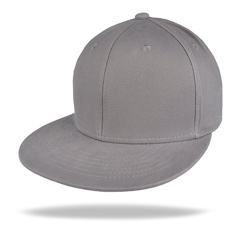 Gorra de adulto elastizada con visera plana.