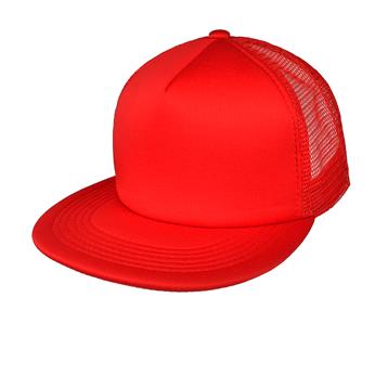 Gorra trucker visera plana